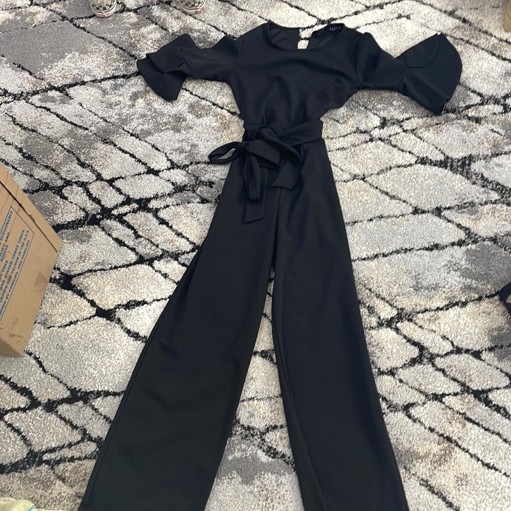 Black jumpsuit
